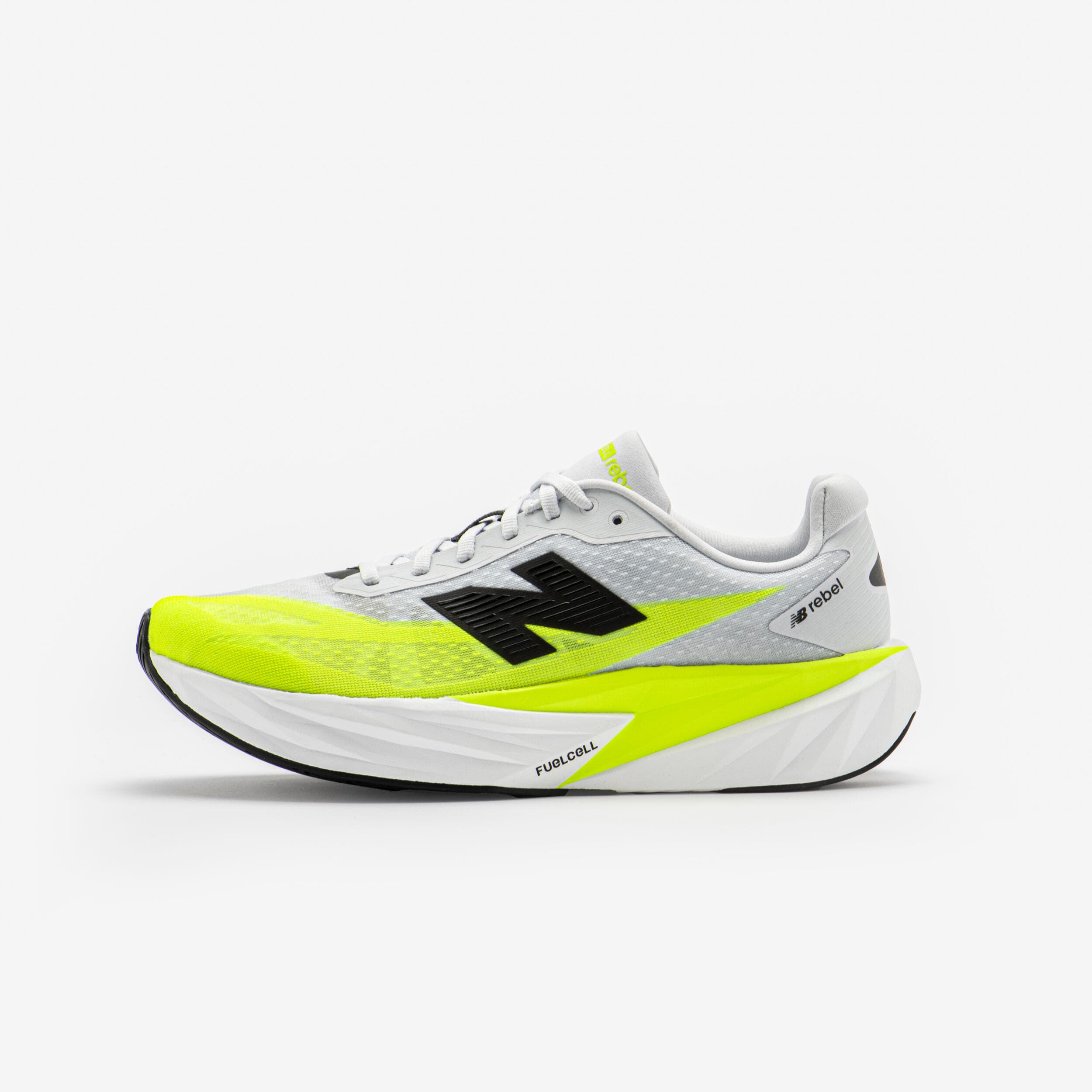 Zapatillas running asfalto New Balance Fuelcell Rebel V5 Hombre -amarillo
