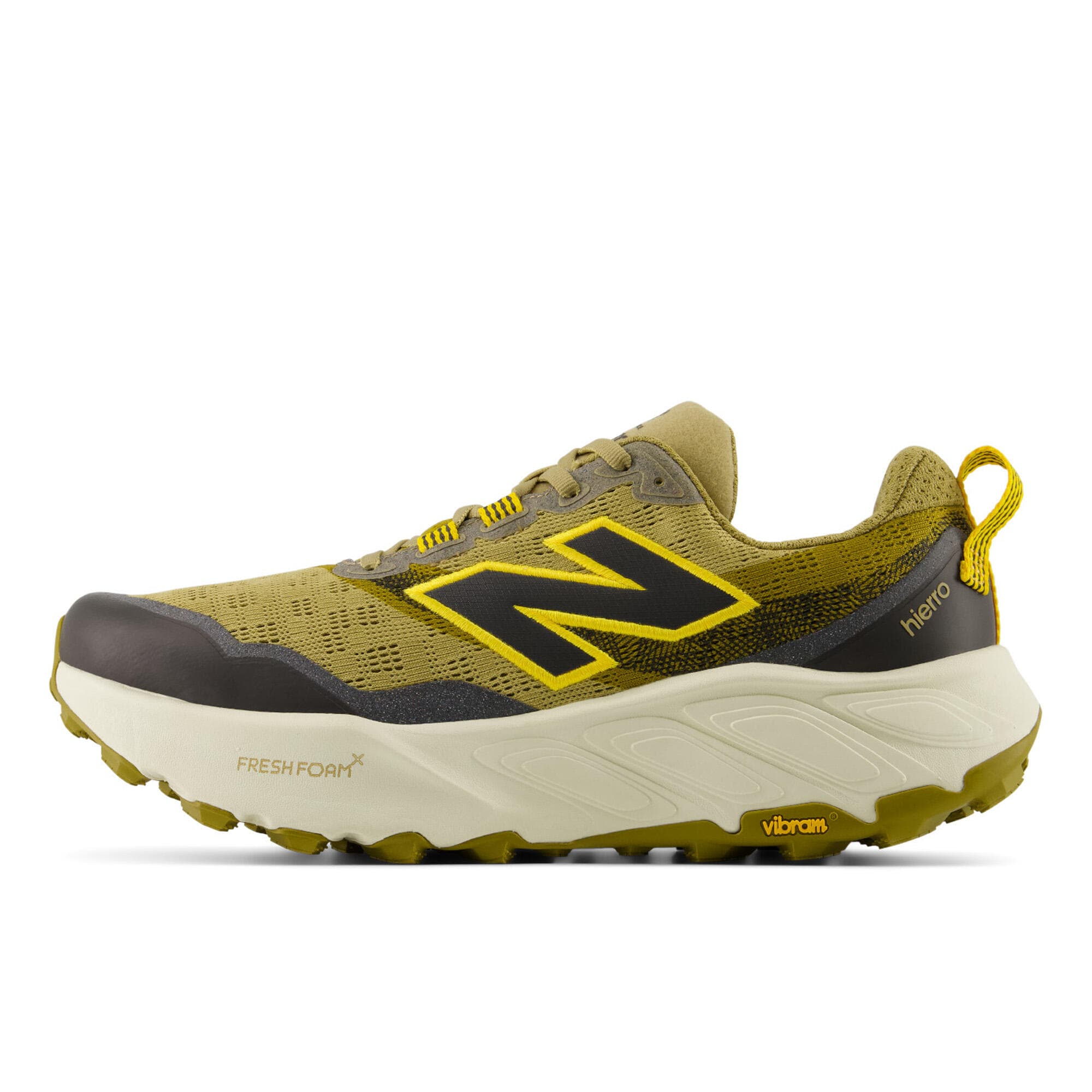 Zapatillas Trail Running Hombre New Balance Fresh Foam X Hierro V9 gris amarillo