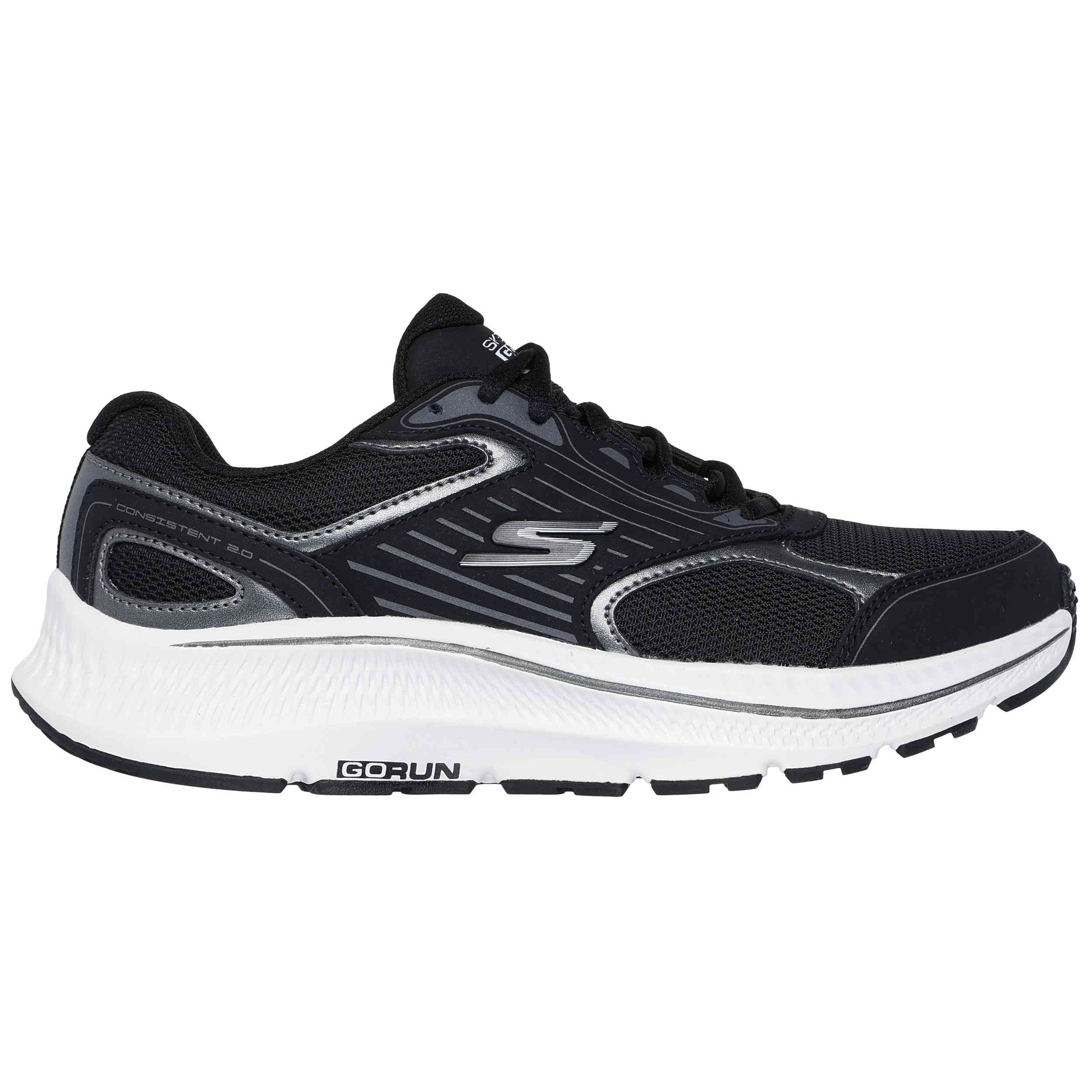 Calzado Skechers modelo Go Run Consistent 2.0 - Advan en color Negro