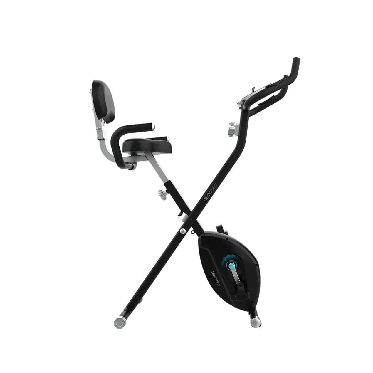 CECOTEC 07072 Bicicleta Estática Plegable DrumFit X-Bike Neo Pro: Confort y Tecnología Avanzada