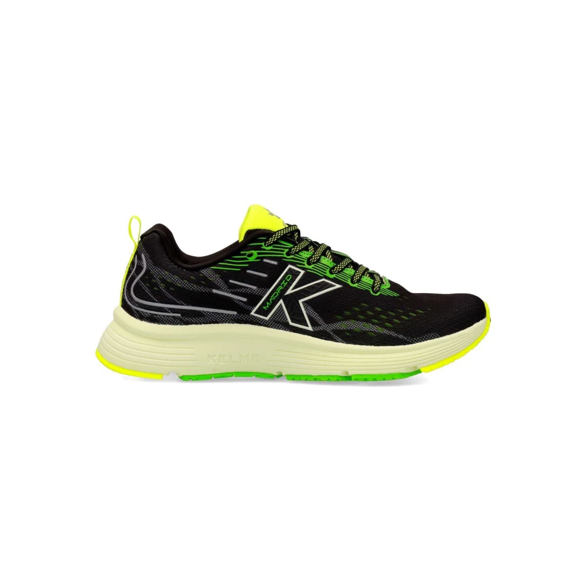 Kelme - Zapatillas deportivas running Madrid para hombre con upper de mesh técnico transpirable y suela de agarre excepcional para entrenamientos diarios