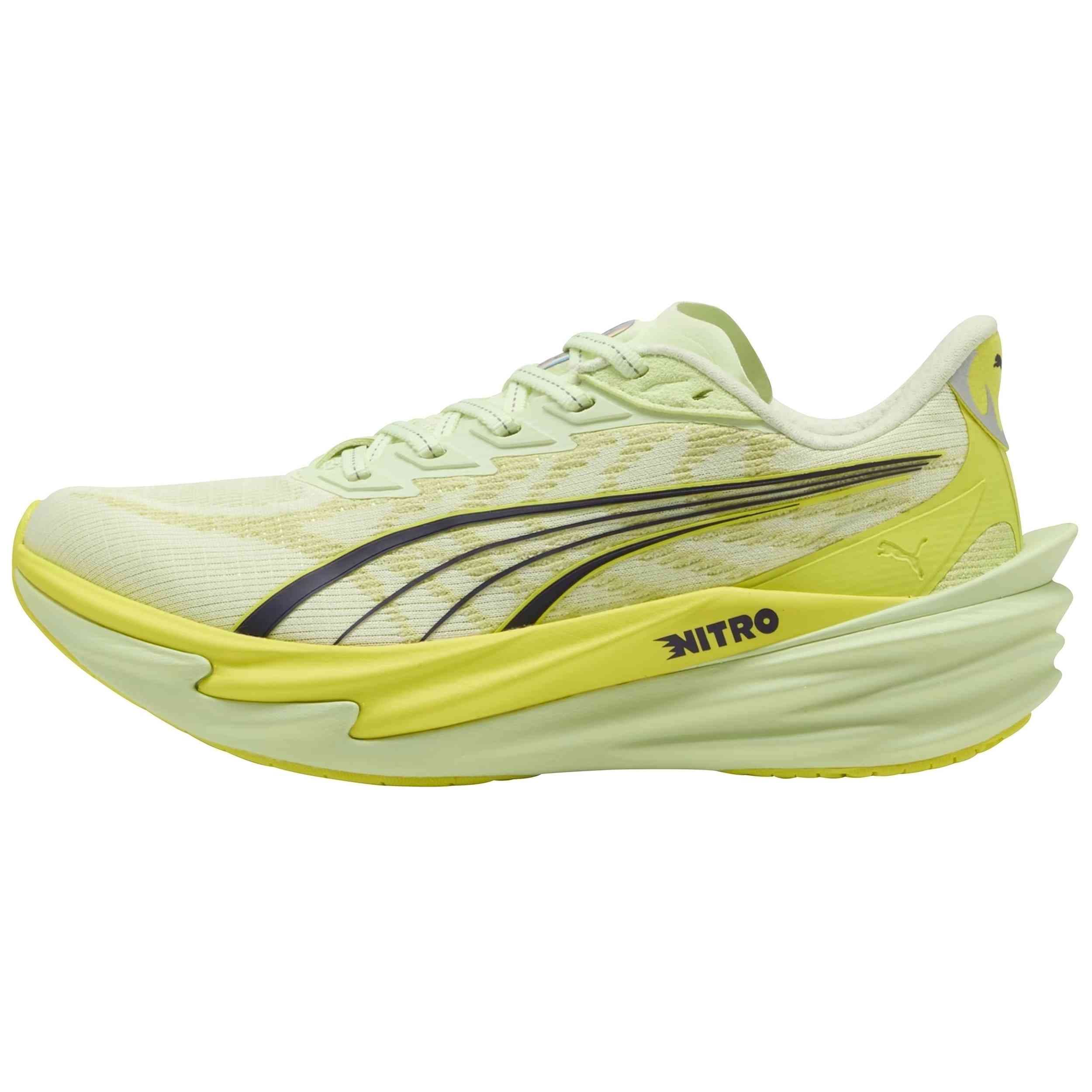 Zapatillas De Running Puma modelo Deviate Nitro 4 para Mujer en color Verde