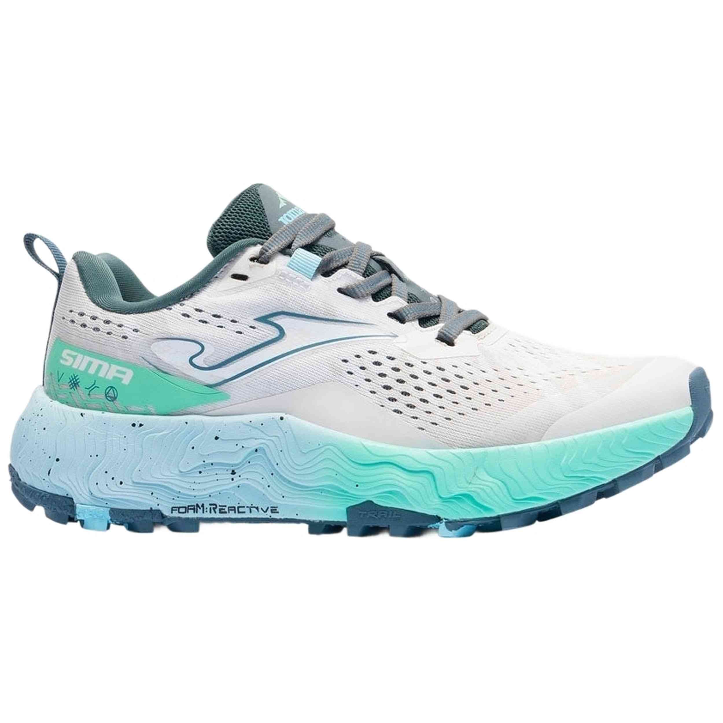 Zapatillas Joma modelo Sima Lady 2602 Blanco en color Blanco
