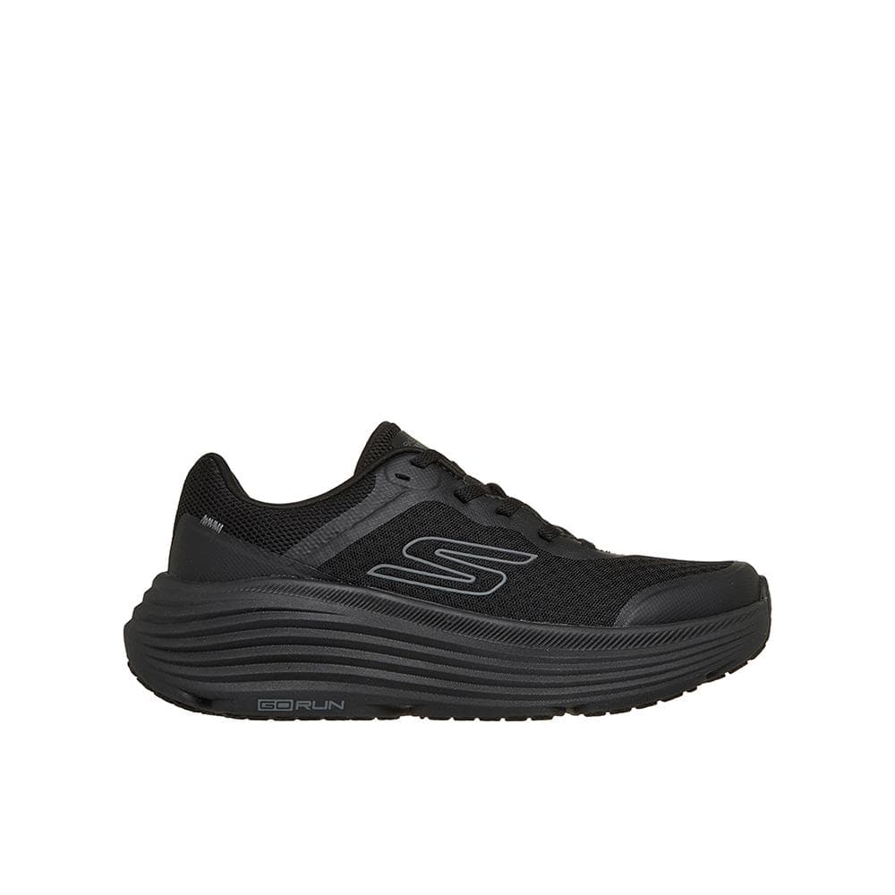 Skechers Zapatillas Max Cushioning - Endeavour Negro de Mujer modelo 129470_BBK con suela de 3cm 88930