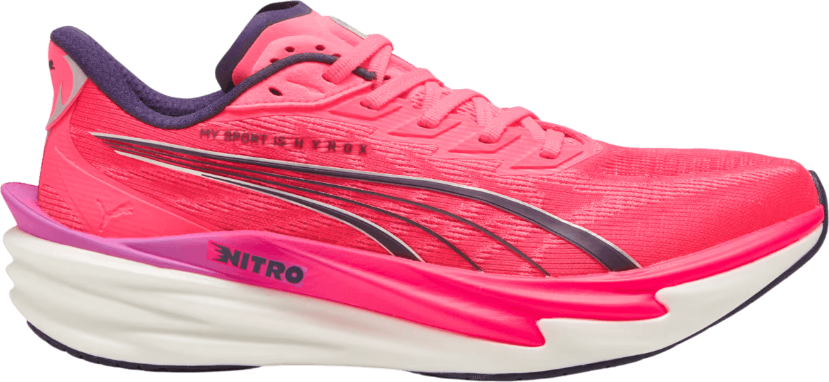 Puma Deviate Nitro 4 | Zapatillas de running | hombre | 42 | rosa
