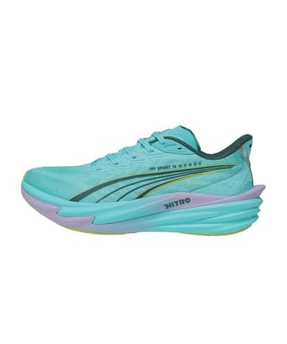 PUMA Deviate Nitro 4 Hyrox Zapatillas para Correr Zapatilla Neutral Hombres Turquesa - Intense Mint-Light Lavender 42