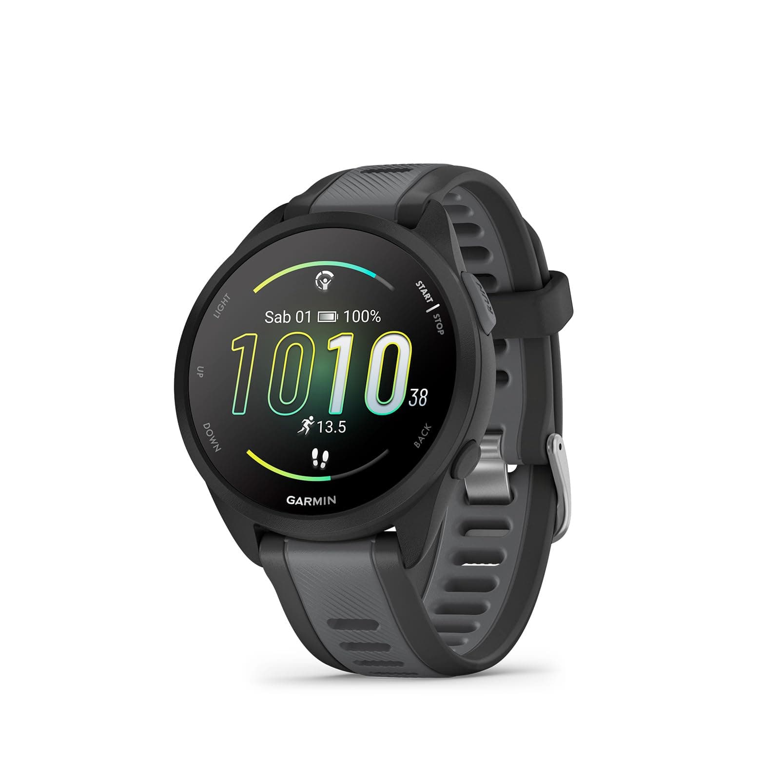 Garmin Forerunner 165, Reloj Inteligente para Correr con GPS, Negro