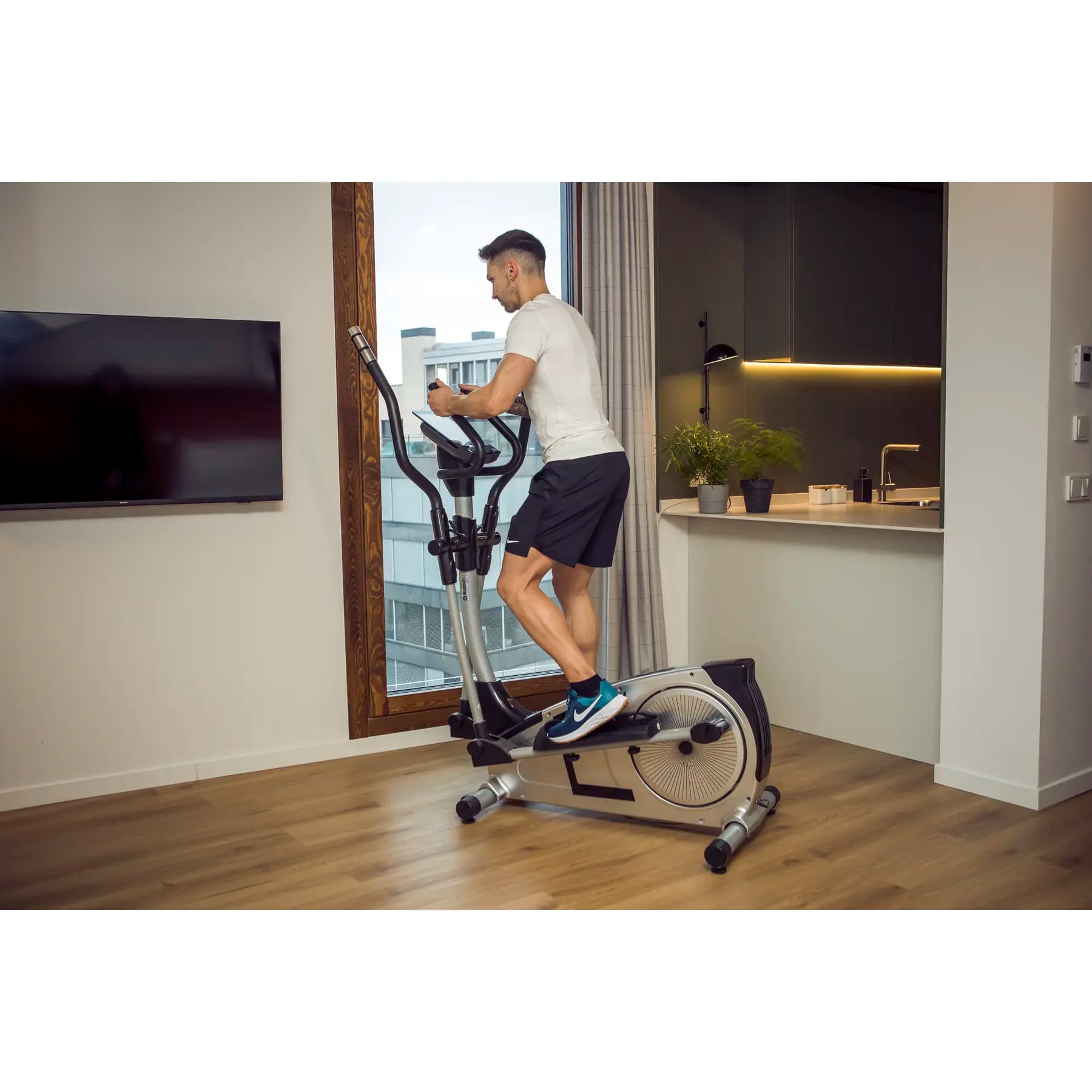 BH Fitness Bicicleta Eliptica NLS12 Dual