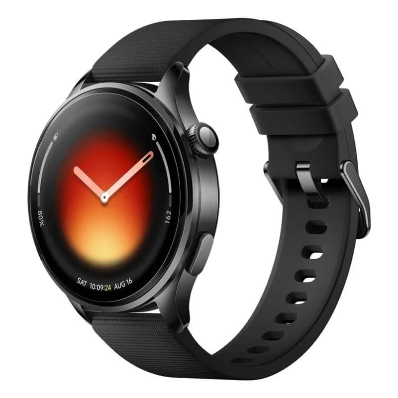 Xiaomi Watch 5 Bluetooth GPS NFC 47mm AMOLED Negro M Resistencia Agua 5ATM SpO2 Pulsómetro