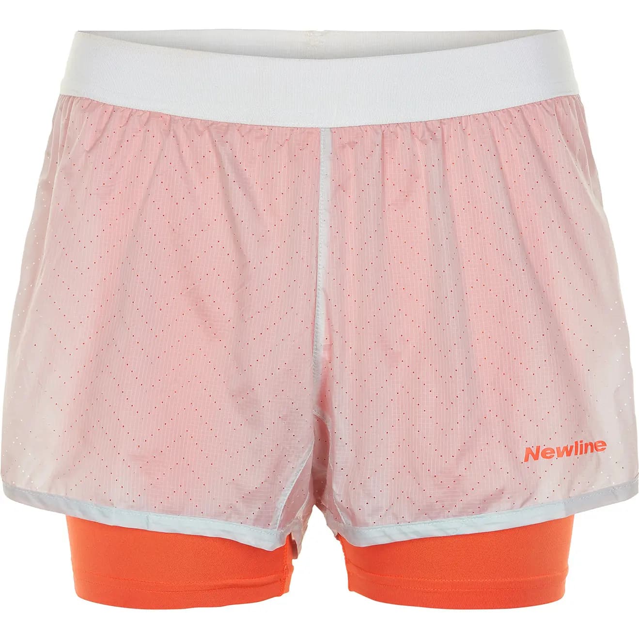 Pantalón corto mujer Newline black 2-lay