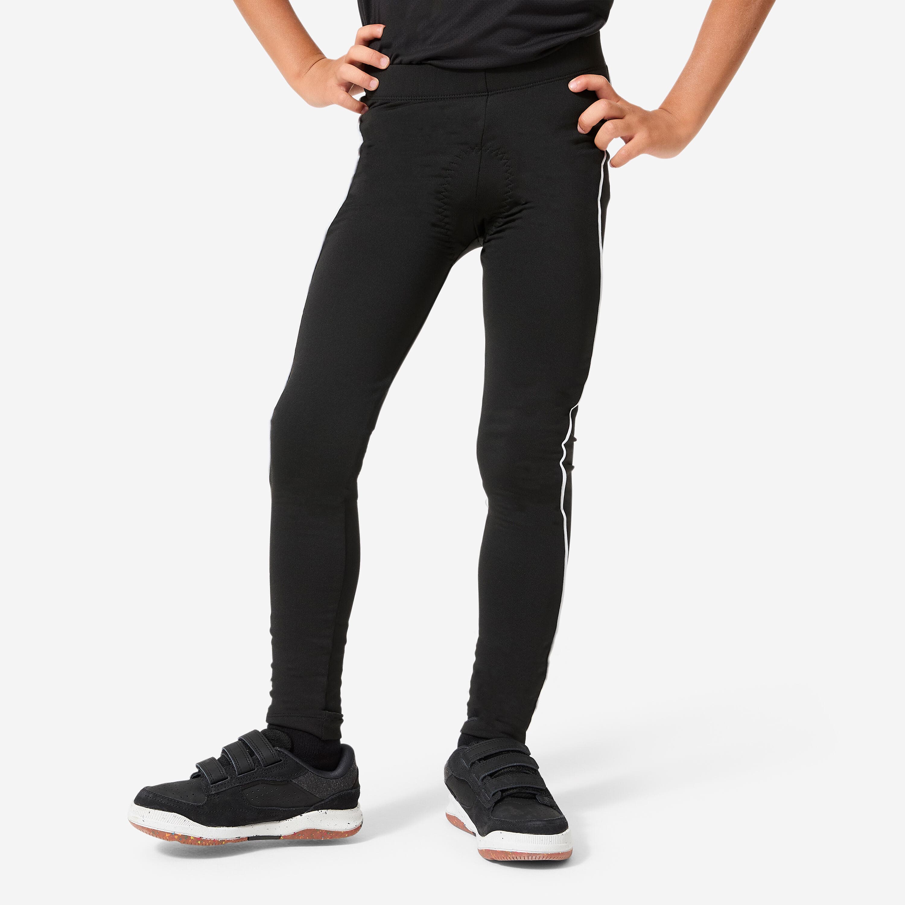 Culotte ciclismo niños Essential 8-14 Años Negro