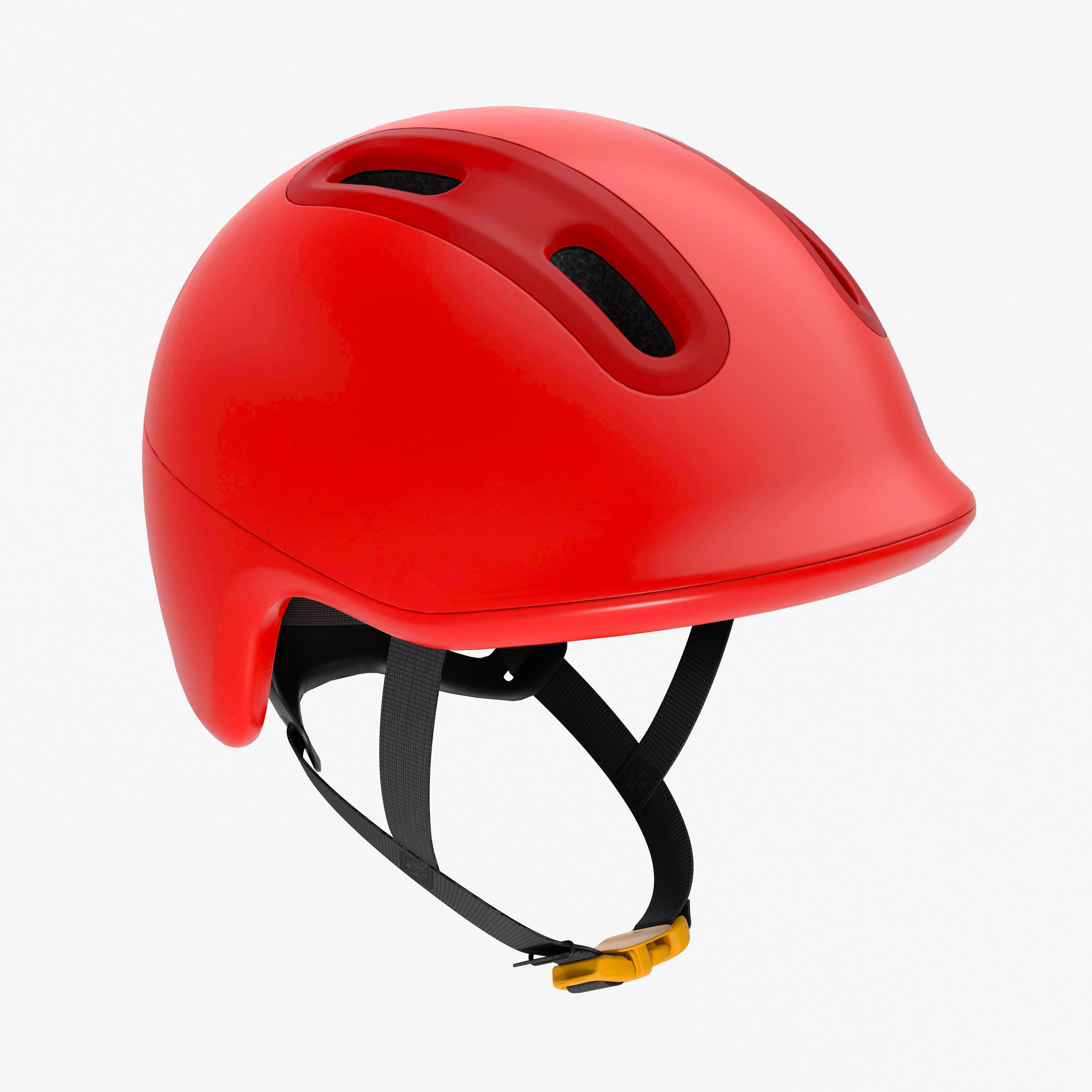 Casco Ciclismo Play 500 Niños Rojo 47-55 cm