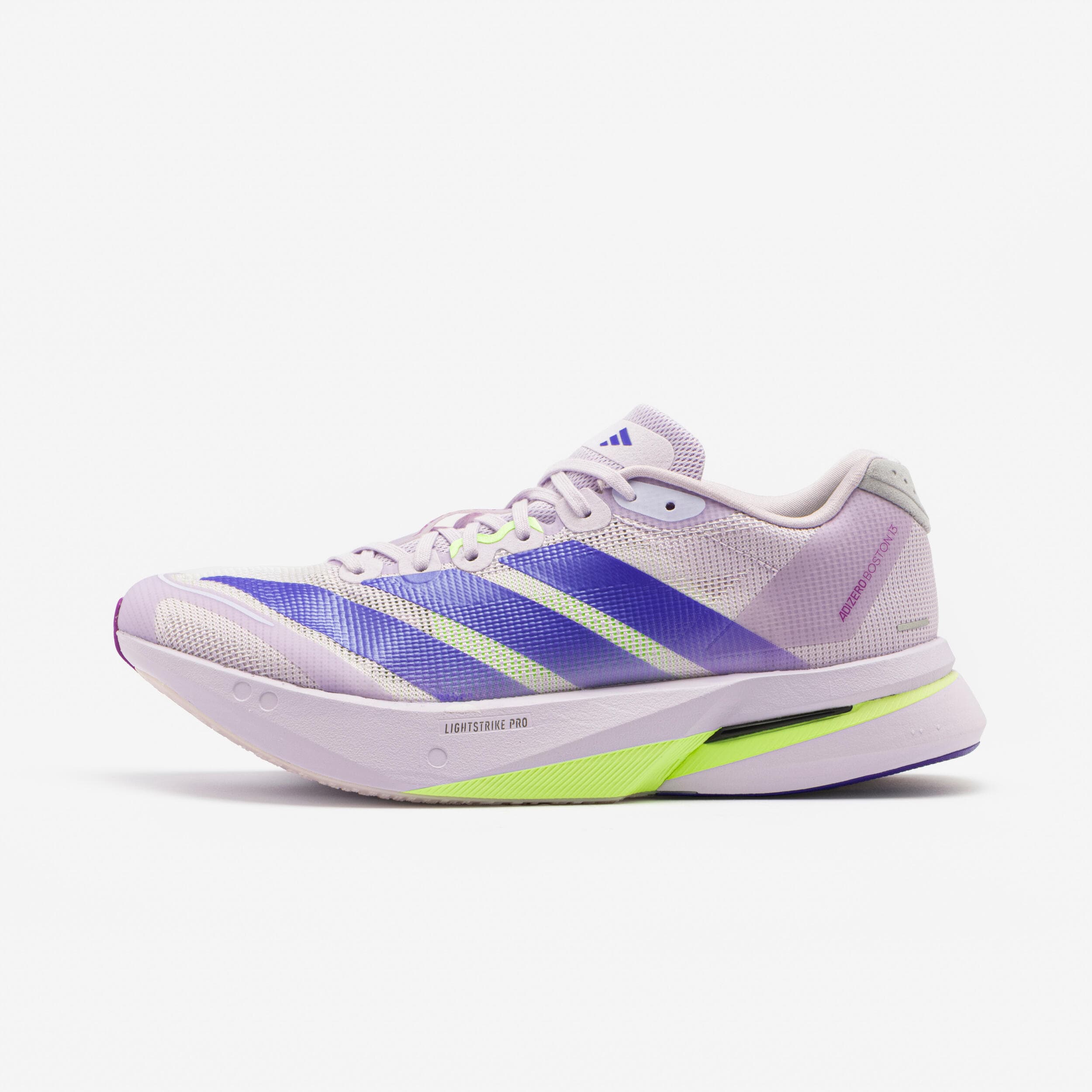 Zapatillas de running hombre, adidas Adizero Boston 13 rosa y violeta