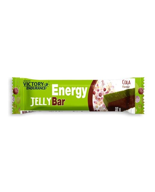 Victory Endurance - Barrita energética Energy Jelly Bar 32 g Cola con cafeína