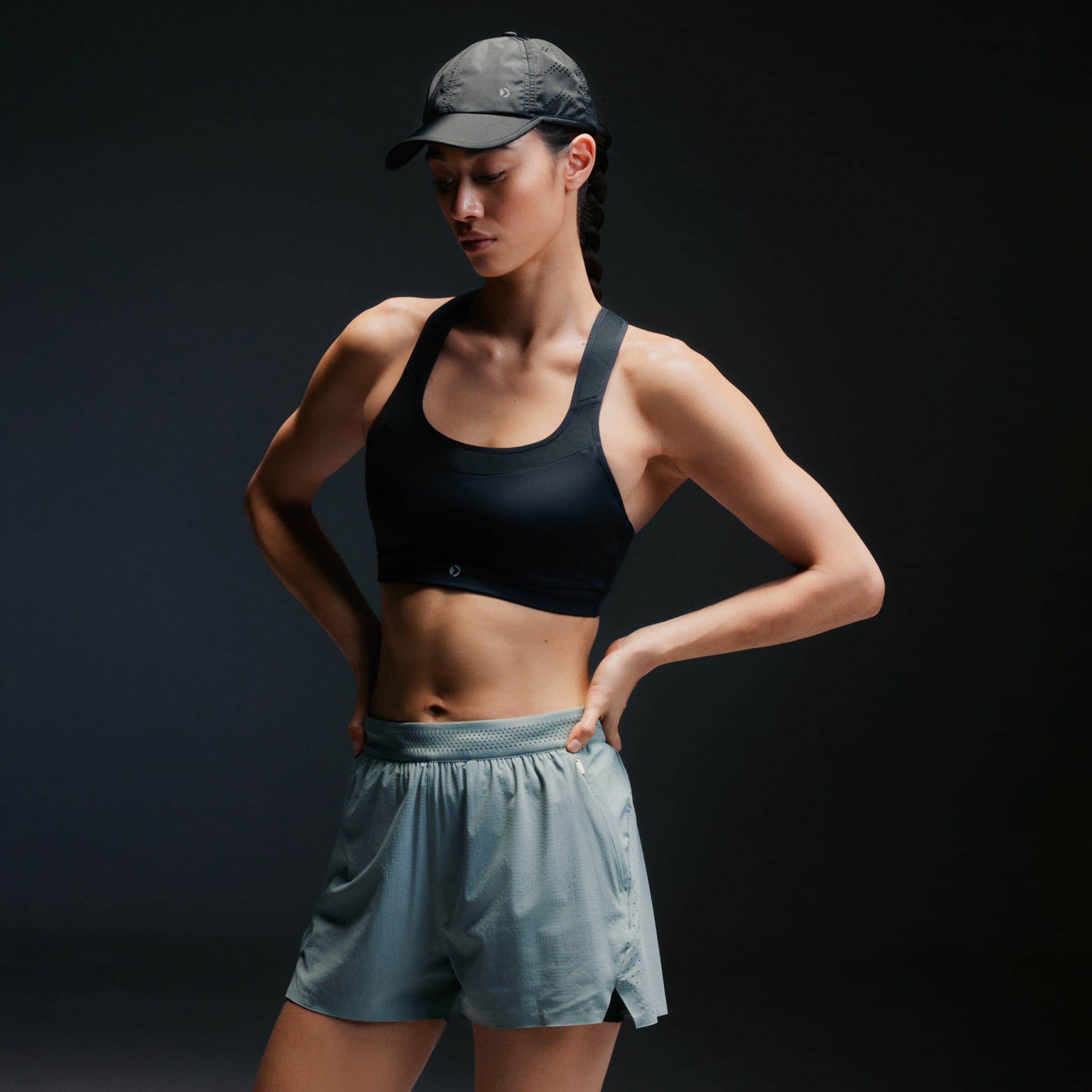 Boomerang - Top de running de alto impacto de mujer