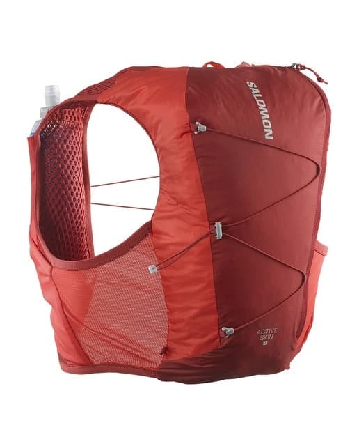 Salomon - Chaleco de running unisex con bidones incluidos Active Skin 8