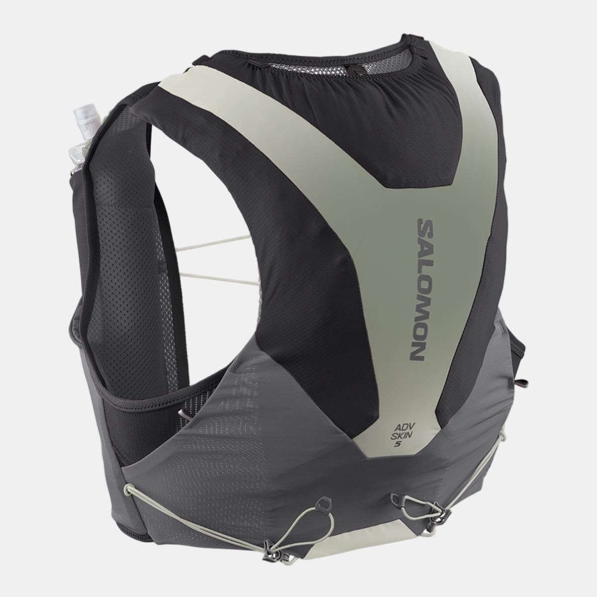 Salomon - Chaleco de running unisex con bidones incluidos ADV SKIN 5 GRADIENT SET