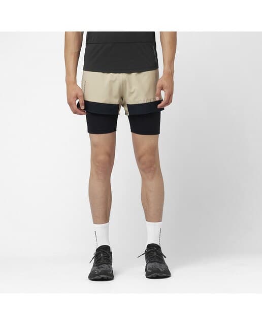 Salomon - Short de hombre Cross 2in1