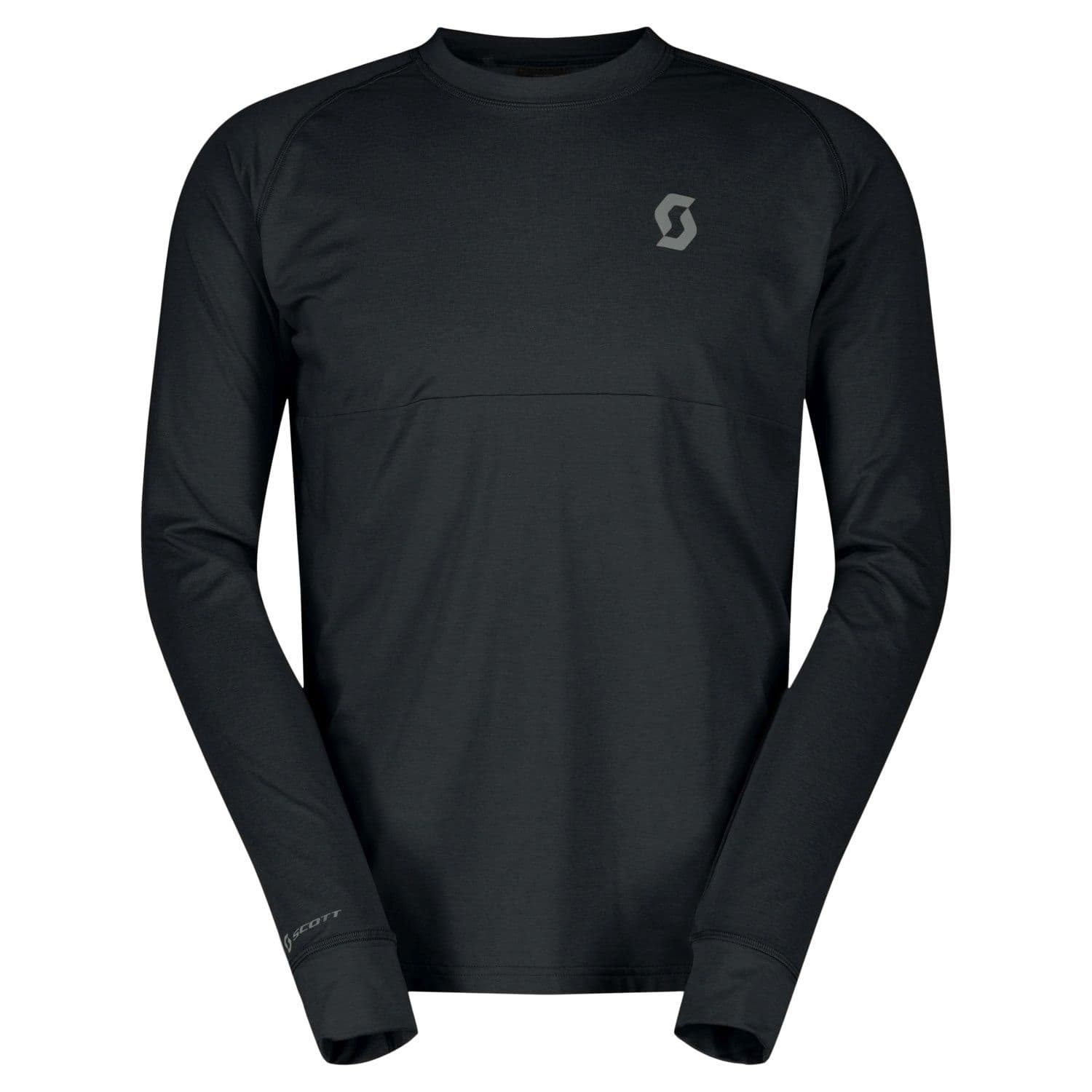 Scott - Camiseta de ciclismo de hombre TRAIL STORM WARM LIGHT LS Scott.