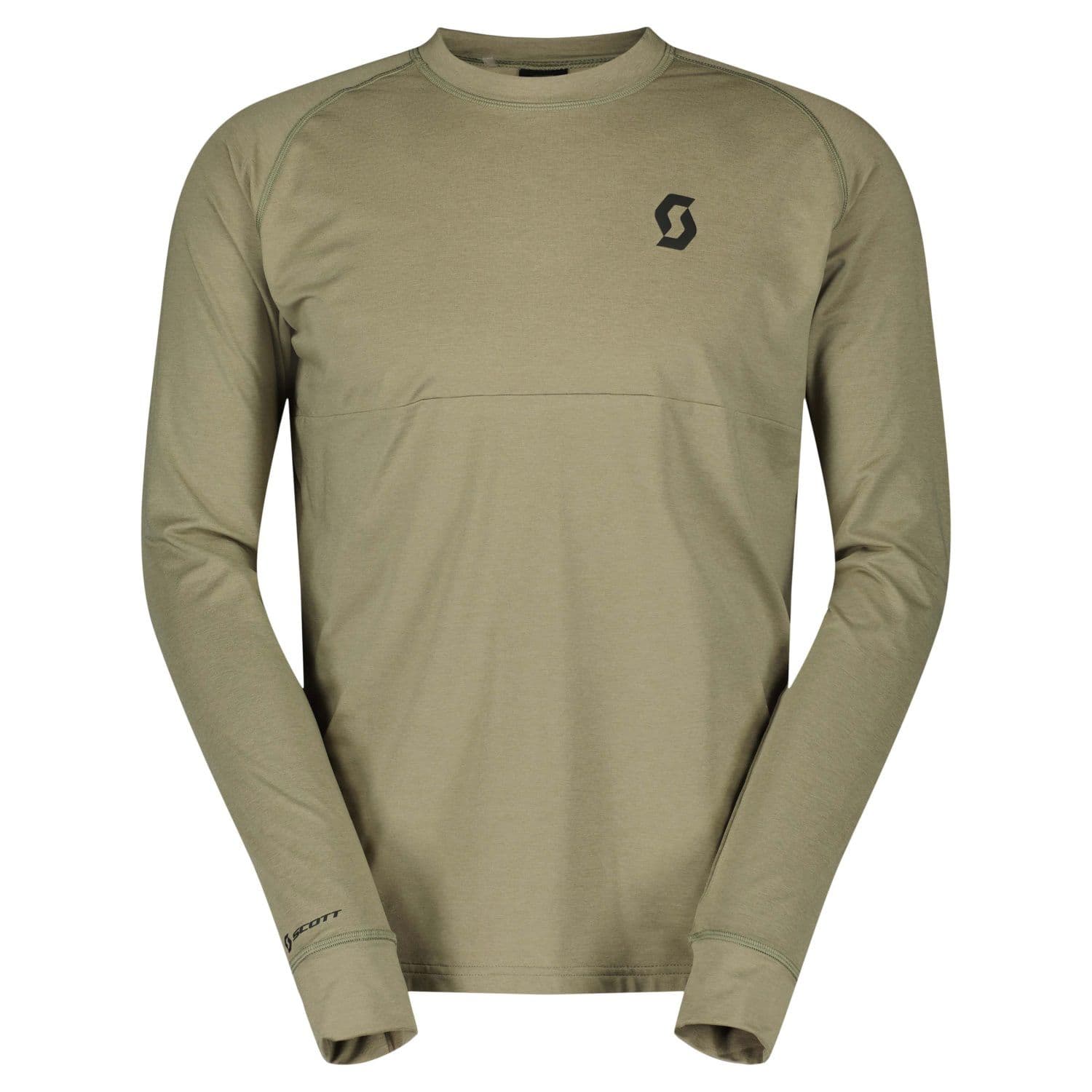 Scott - Camiseta de ciclismo de hombre TRAIL STORM WARM LIGHT LS Scott.