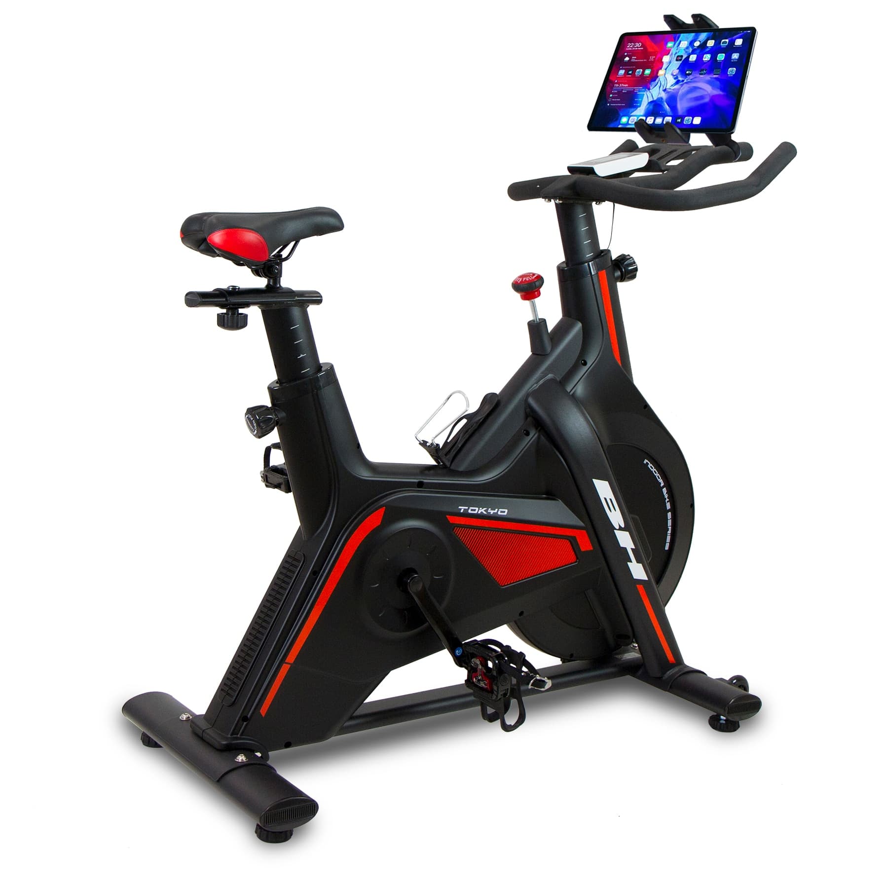 BH Fitness - Bicicleta indoor TOKYO con holder BH Fitness con envío gratis, montaje profesional opcional con cargo..