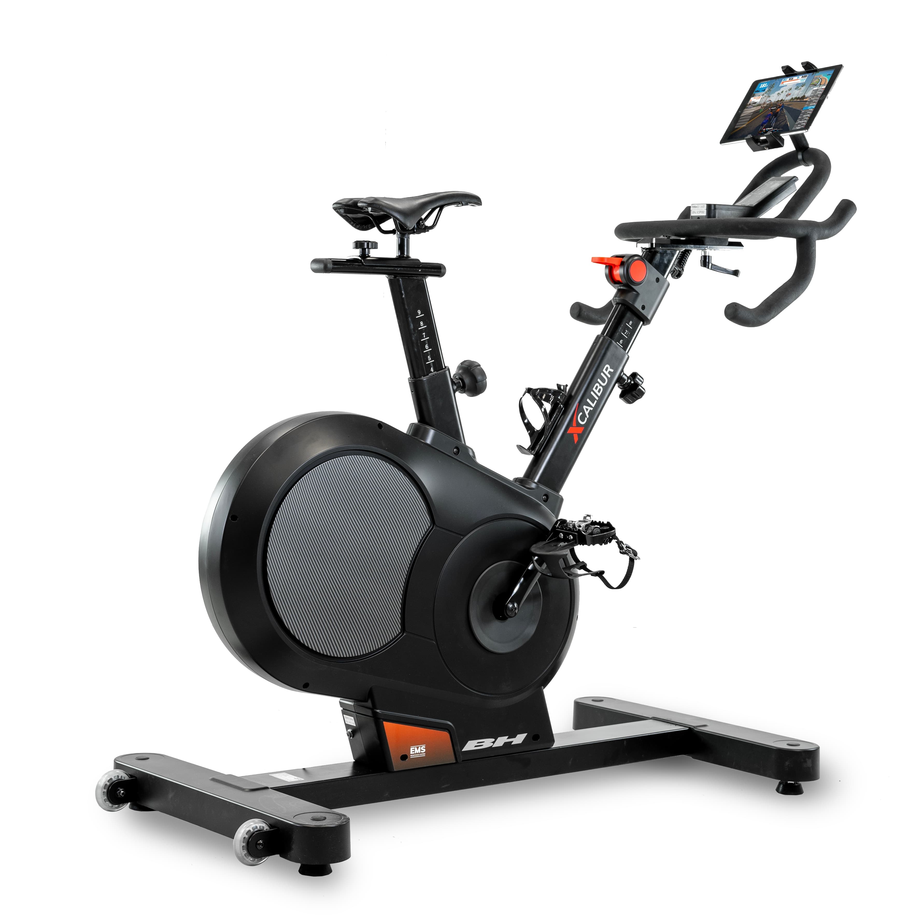 BH Fitness - Bicicleta indoor H9343 XCALIBUR EMS con envío gratis, montaje profesional opcional con cargo.