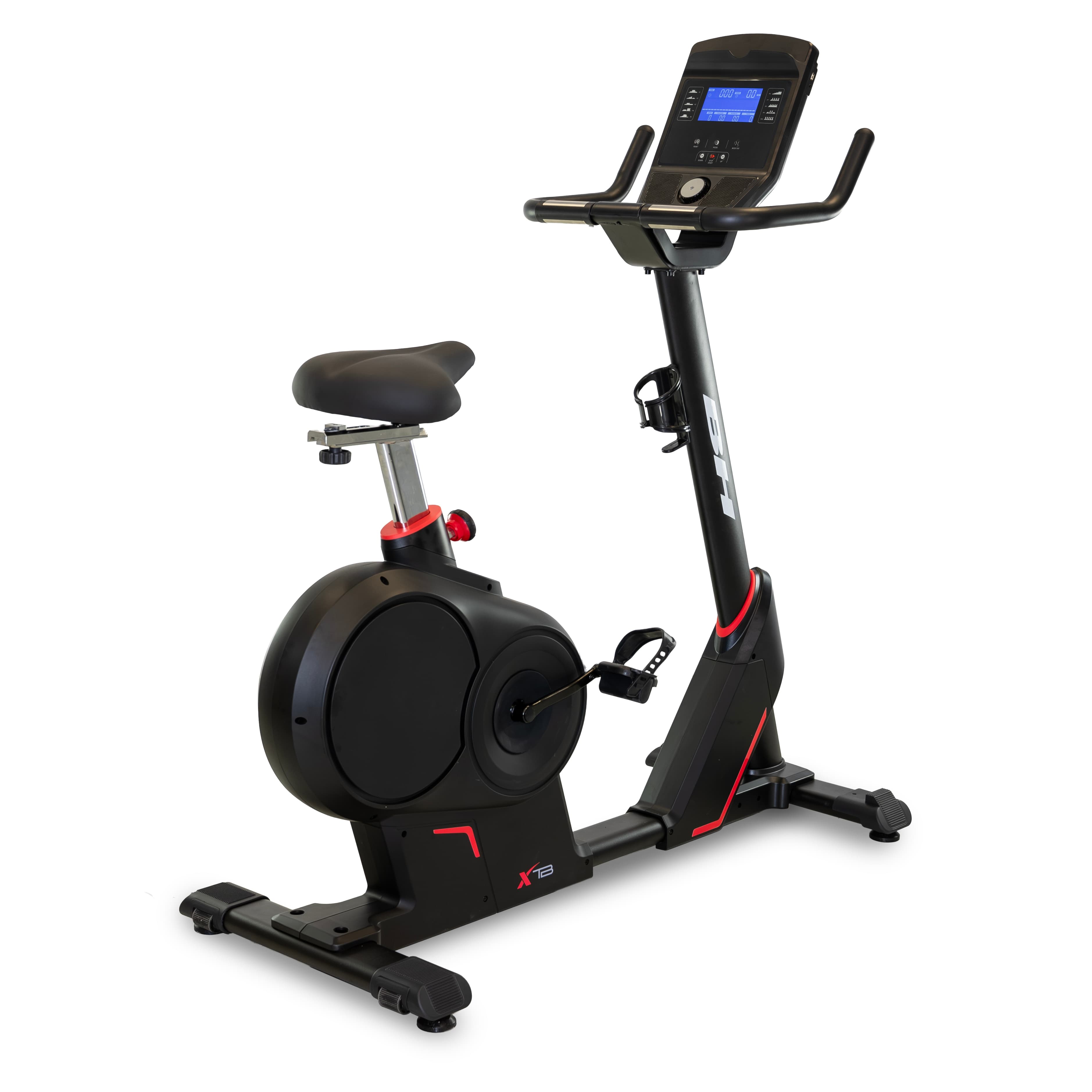 BH Fitness - Bicicleta estática XTB LCD 12 H865LCD12 con envío gratis, montaje profesional opcional con cargo.