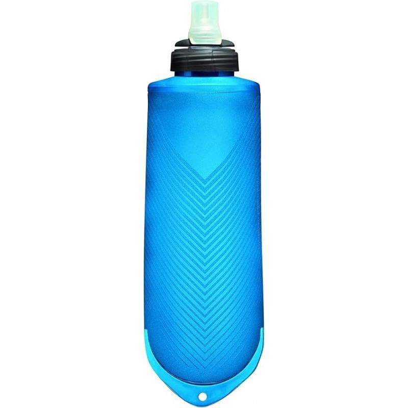 CAMELBAK - Bidón Plegable Quick Stow Flask 0.6L para ciclismo y running, de poliuretano ligero y ultracompacto, con válvula de mordida automática y sin goteo, apto para lavavajillas