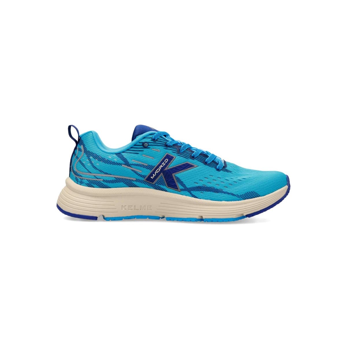 Kelme - Zapatillas deportivas running Madrid para hombre con upper de mesh técnico transpirable y suela de agarre excepcional para entrenamientos diarios