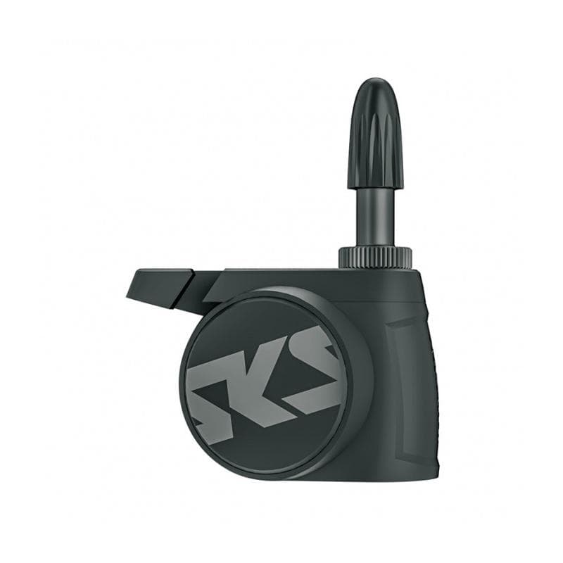 SKS - Sensor de presión de aire AIRSPY para válvulas Presta, con alertas acústicas y visuales ante pérdida de presión, transmisión inalámbrica a smartphone o ciclocomputador, precisión ±1% y resolución 0.01 bar, compatible con APP gratuita SKS GERMANY