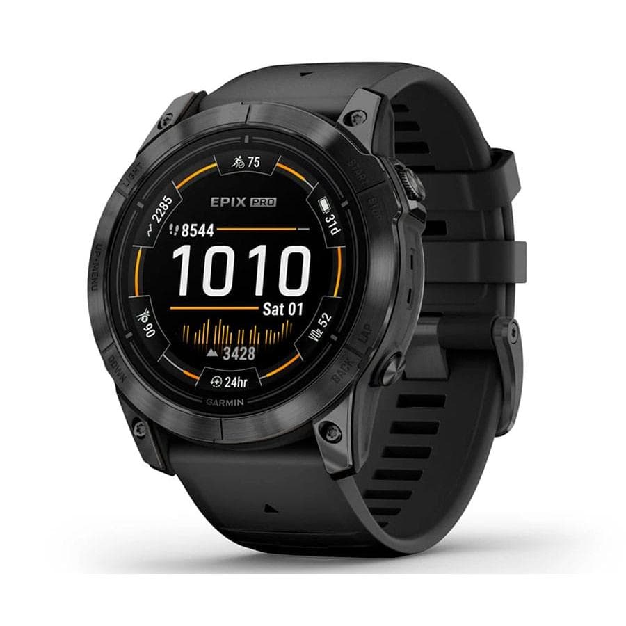 GARMIN epix Pro (Gen 2) Ed. Standard Gris con correa negra / Smartwatch 51mm