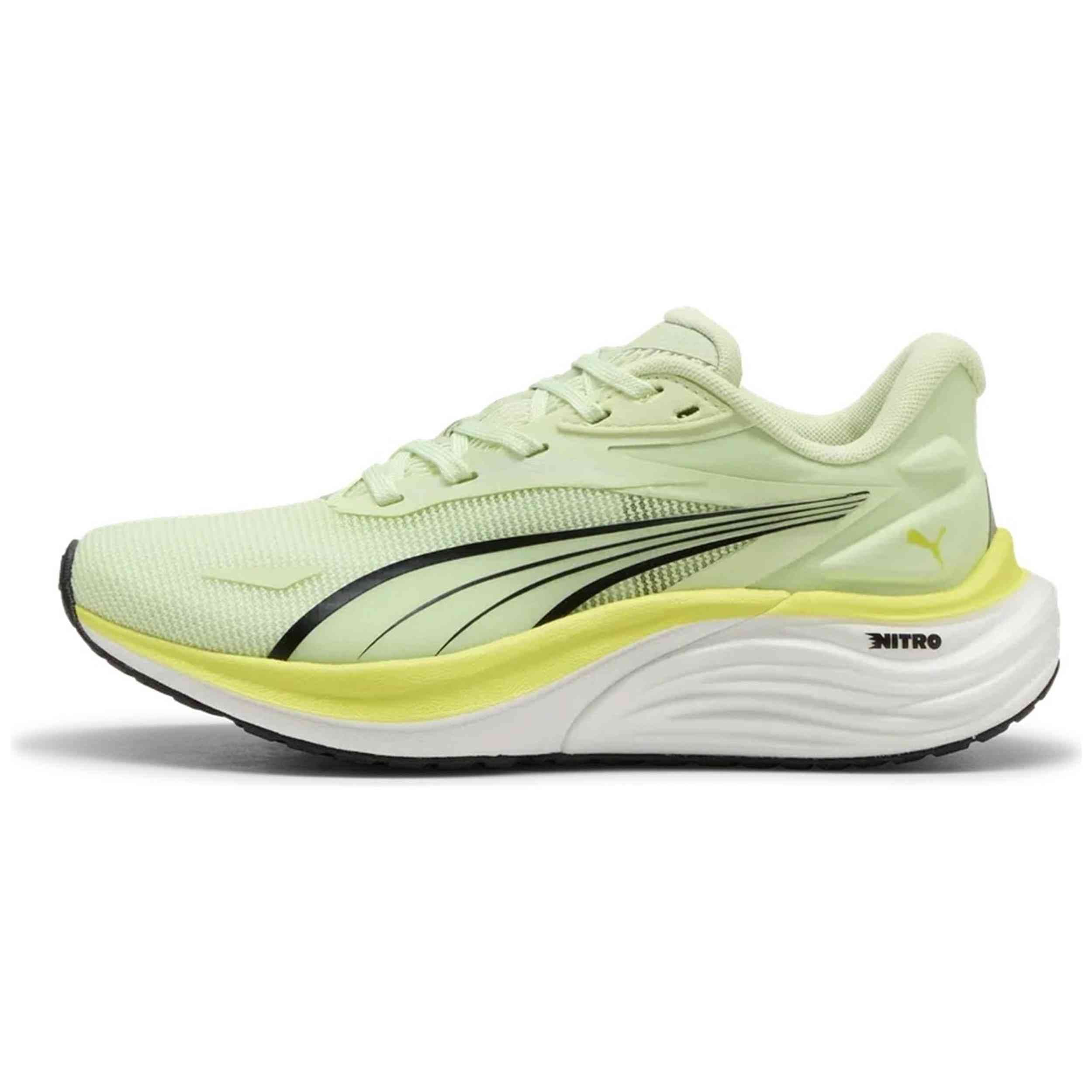 Zapatillas Puma modelo Electrify Nitro 4 en color Amarillo