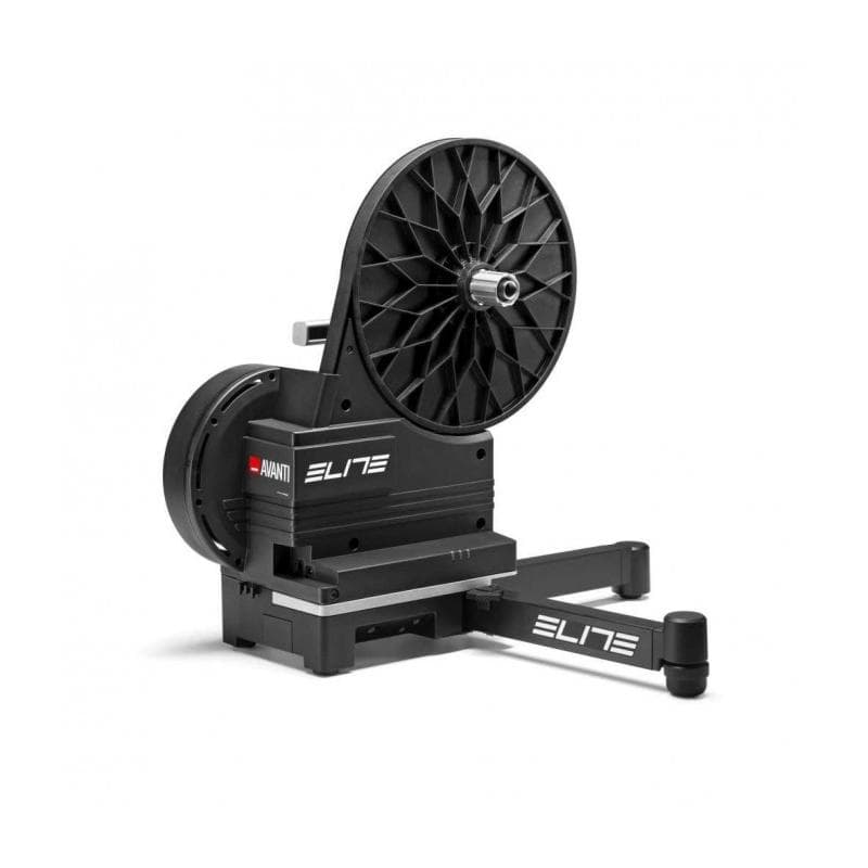 Elite - Rodillo inteligente Avanti ELITE para ciclismo indoor con medidor de potencia integrado ±1%, simulación automática de pendientes hasta 18% y conectividad WiFi/ANT+/Bluetooth®