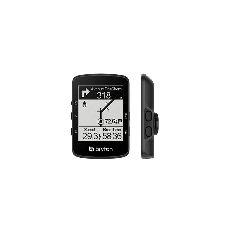 Bryton - Ciclocomputador GPS Rider 460 E para ciclismo con pantalla LCD monocromo de 2,6 pulgadas, batería de 32 horas y navegación giro a giro para rutas planificadas