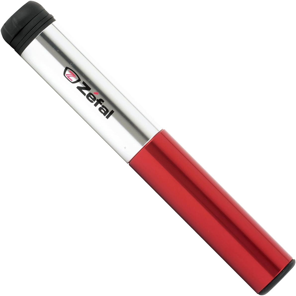 Zefal - Bomba de Mano Aluminio para Bicicletas, Color Rojo