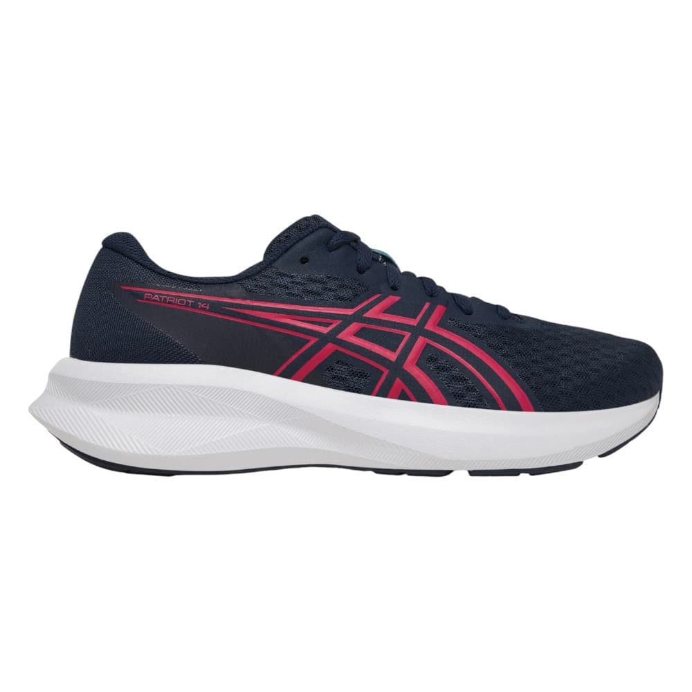 Zapatillas Asics Patriot 14 Negro Rosa Dark 1012B836-001 Running Mujer