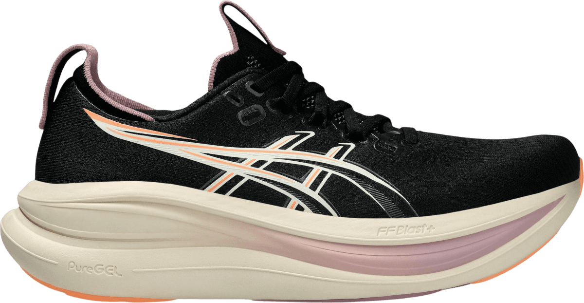 ASICS GEL-Nimbus 28 | Zapatillas de running | mujer | 39,5 | negro