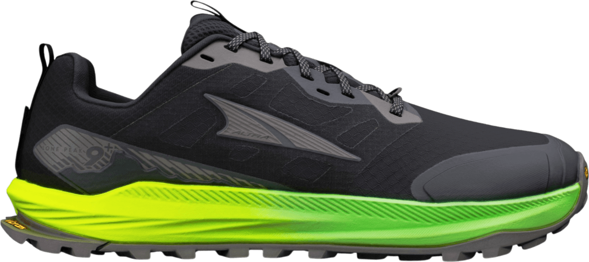 Altra Lone Peak 9+ | Zapatillas para trail | hombre | 42 | negro