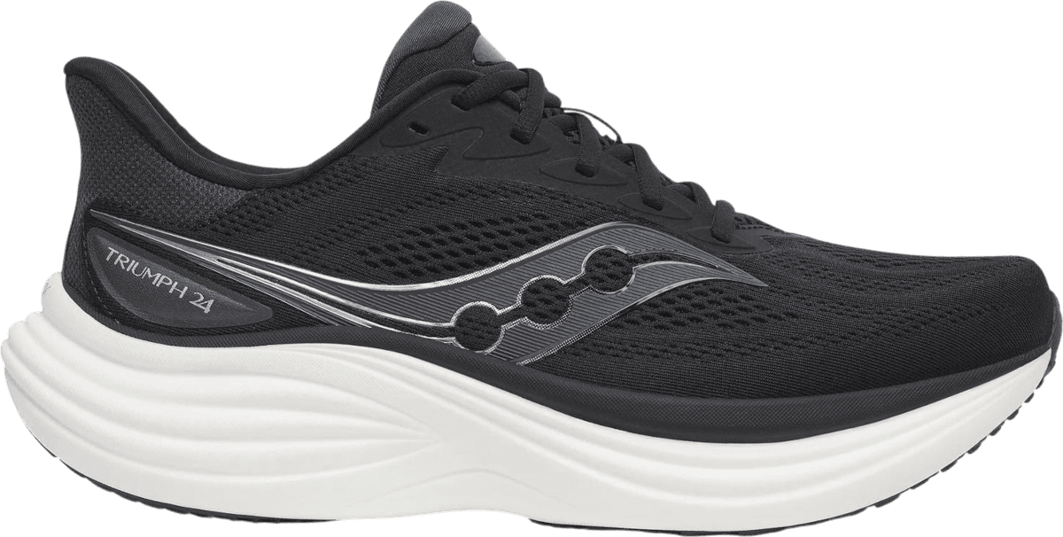 Saucony Triumph 24 | Zapatillas de running | hombre | 44 | negro