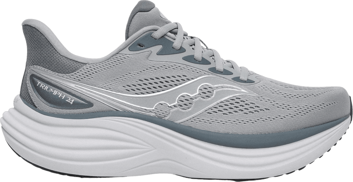 Saucony Triumph 24 | Zapatillas de running | hombre | 44 | gris