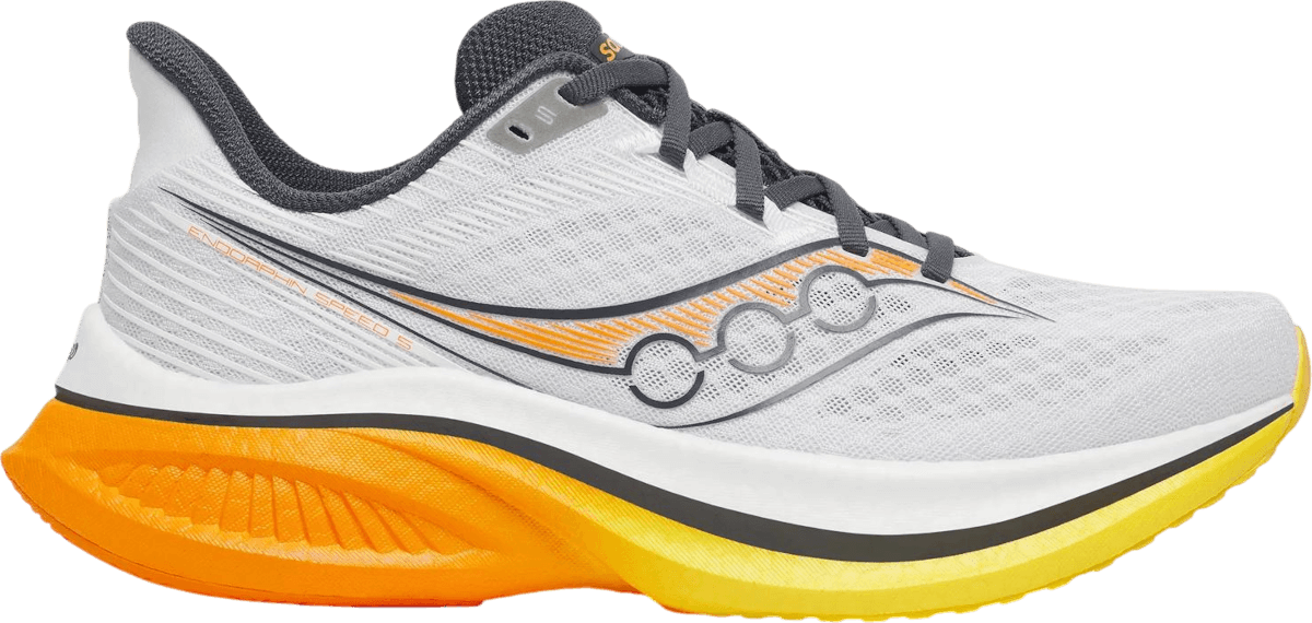 Saucony Endorphin Speed 5 | Zapatillas de running | hombre | 42,5 | blanco