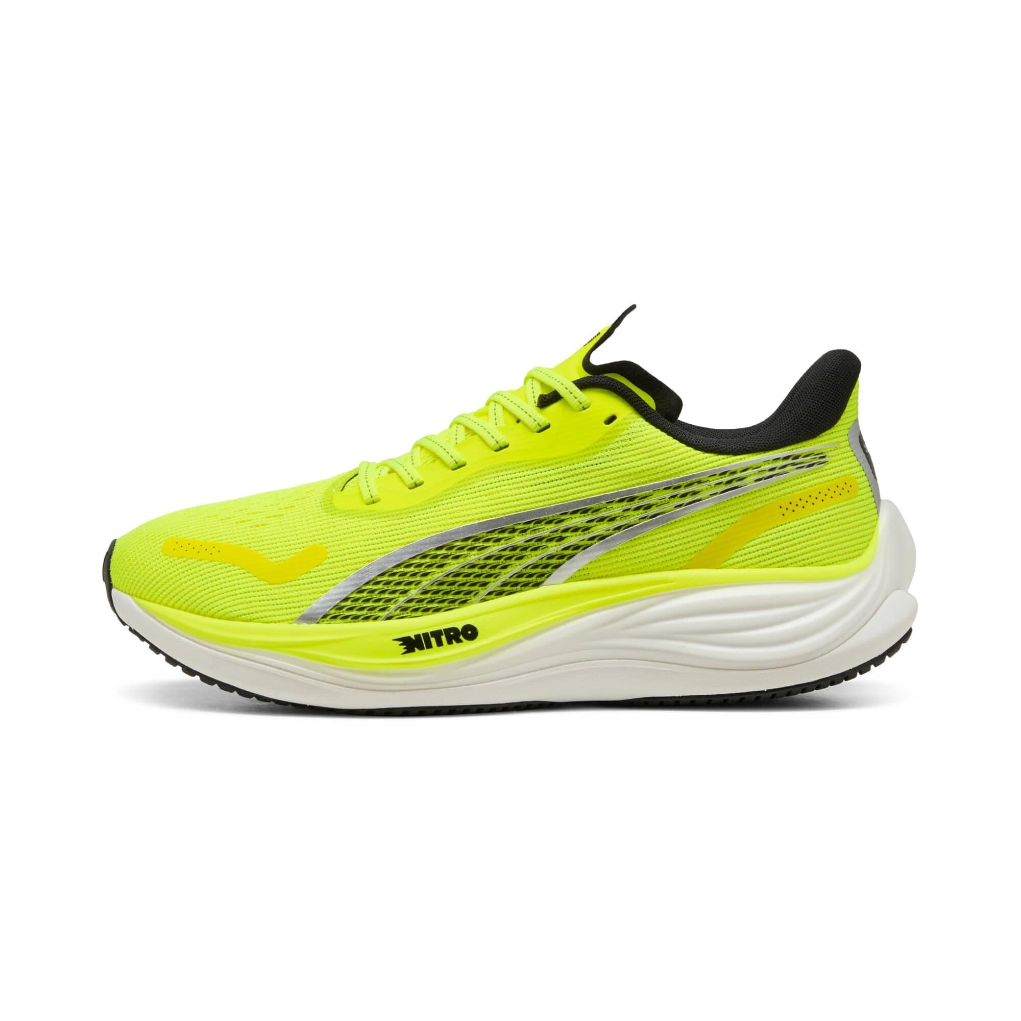 Puma Velocity Nitro 3 Zapatillas para Correr Zapatilla Neutral Hombres Amarillo - Yellow Alert-puma Black 44
