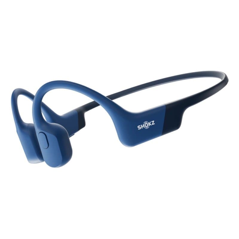 Shokz OpenRun Blue Auriculares Inalámbricos Deportivos de Conducción Ósea USB-C IP67 Azules