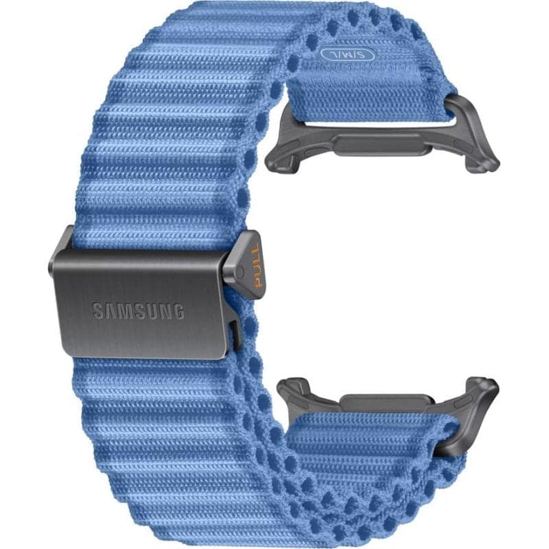 Pulsera deportiva Samsung Trail Band Azul Nylon y Titanio 20 mm