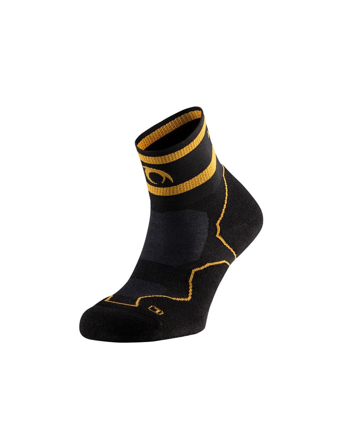 Calcetines de Trail Lurbel Desafio Spirit Four Negro/Amarillo Amber