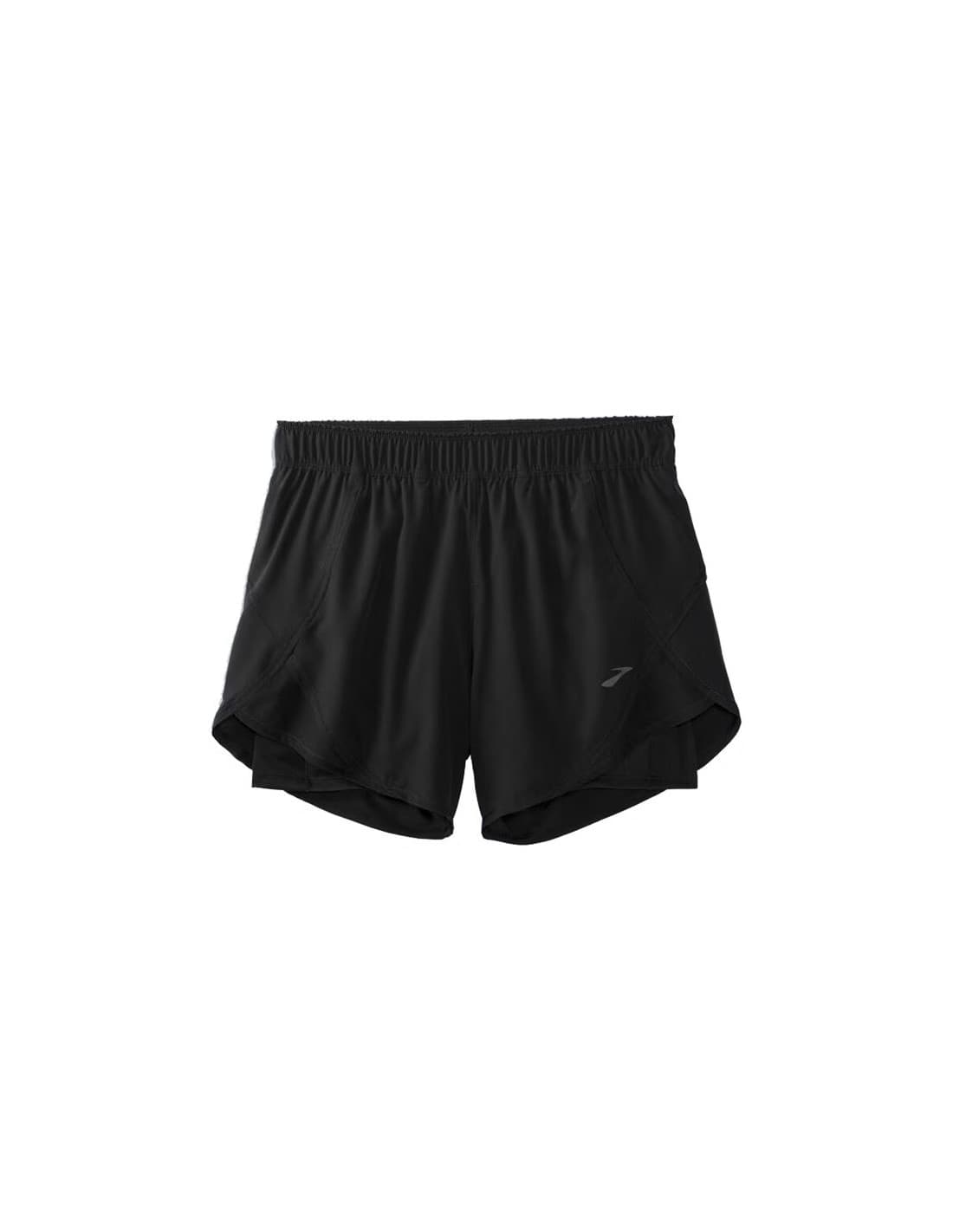 Pantalón de Running Brooks Chaser 5" 2-in-1 Black Mujer