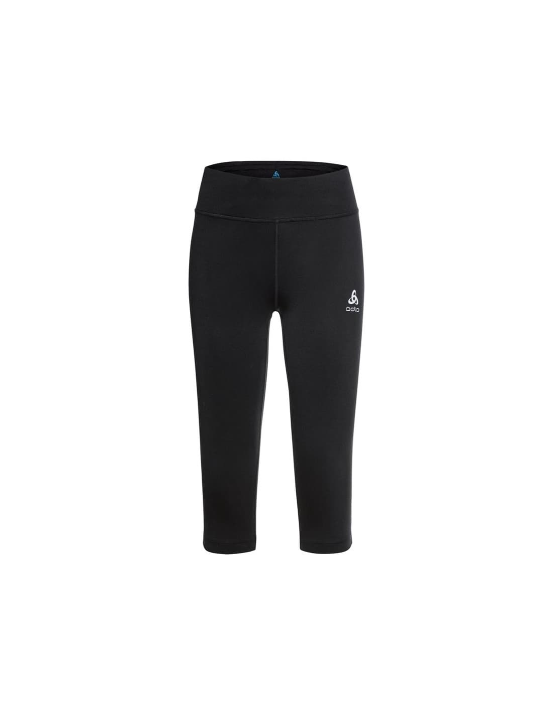Mallas de Running Odlo Tights 3/4 Essential Mujer Negro