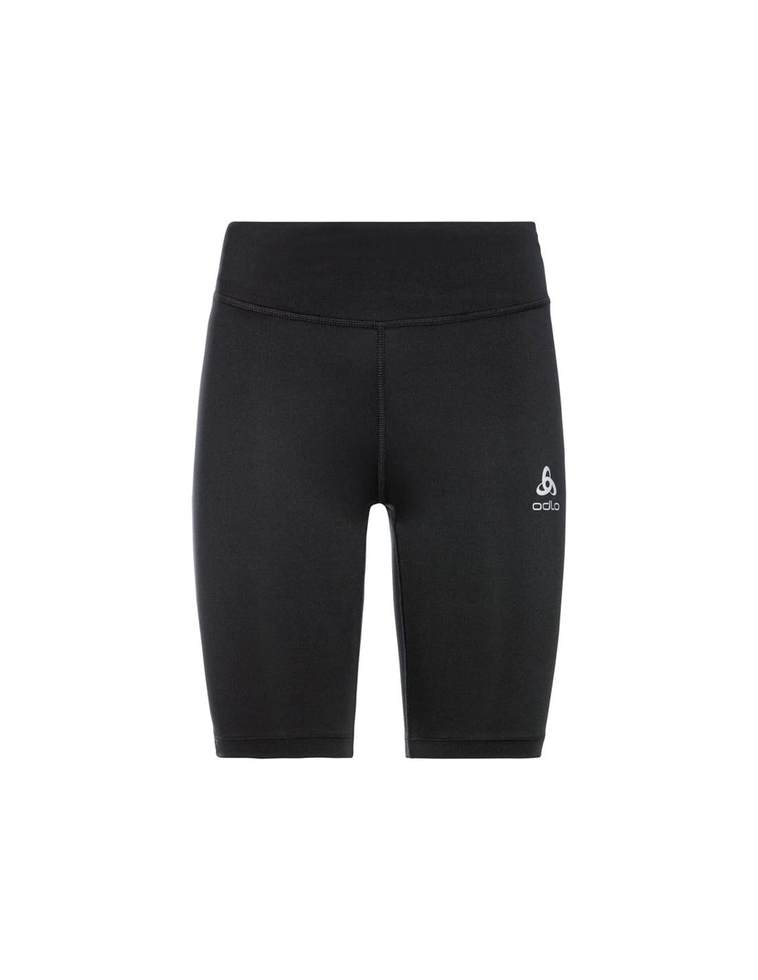 Mallas de Running Odlo Tights Short Essential Mujer Negro