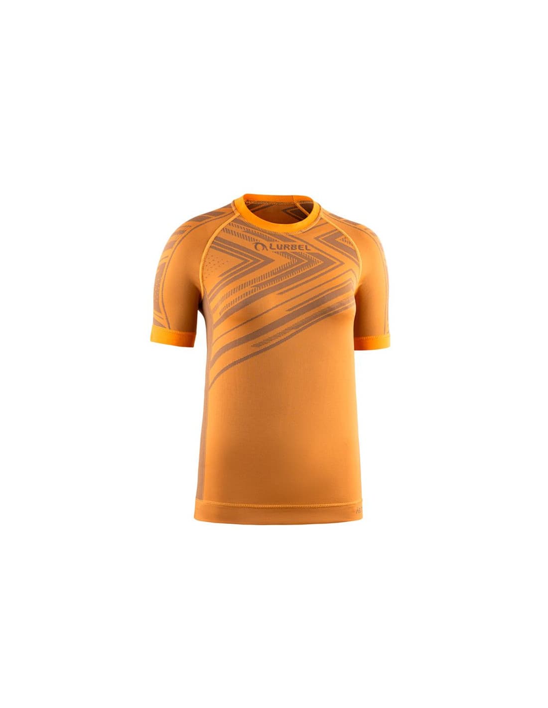 Camiseta de Trail Lurbel Samba Iti Short Sleeves Mujer Amarillo/Marengo