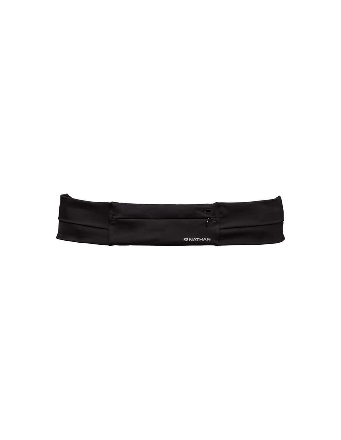 Cinturón de Running Nathan The Zipster Adjustable Fit 2.0 Negro